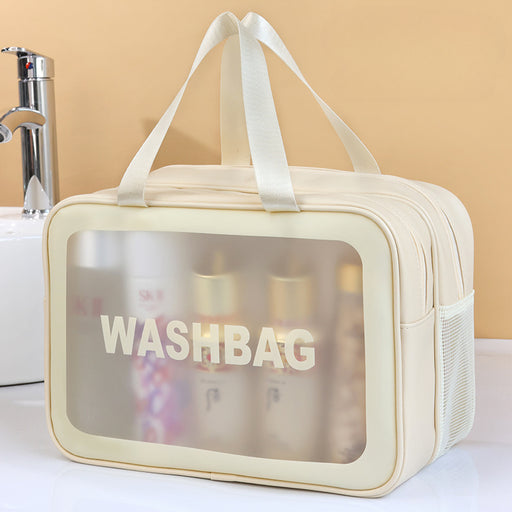 Wet-dry separation makeup bag, view 2 - MRSLM