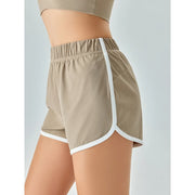 Women's cool cotton yoga shorts, view 11 - MRSLM