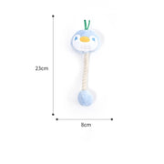 penguin squeak plush chew toy, view 6 - MRSLM