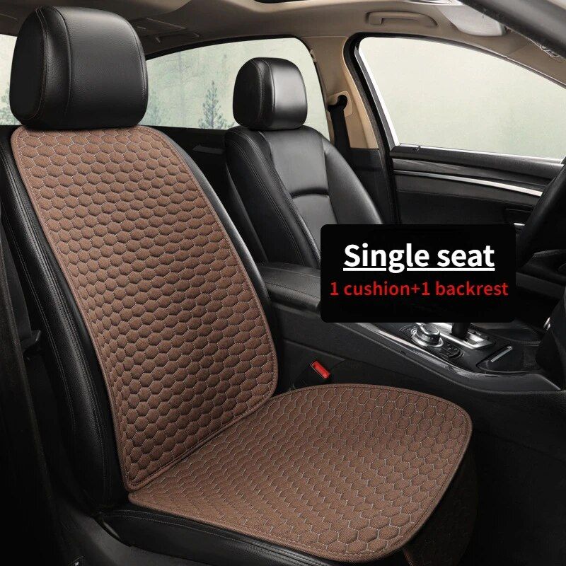 universal linen car seat cover, view 4 - MRSLM