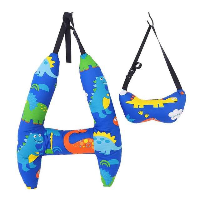 Adjustable Animal Pattern Kids Travel Neck Support Pillow