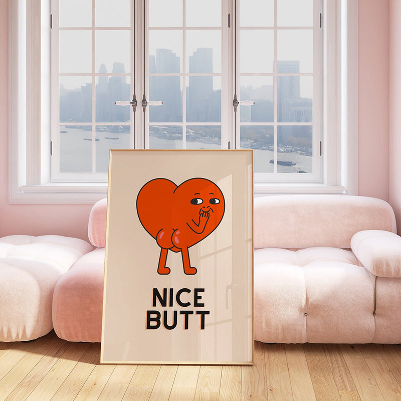 funny bathroom wall art canvas print, view 4 - MRSLM