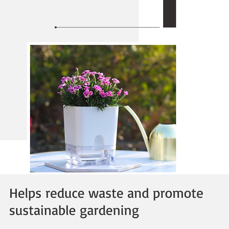 reusable self-watering flowerpot, view 6 - MRSLM