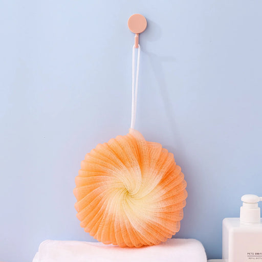 soft mesh bath sponge, view 3 - MRSLM