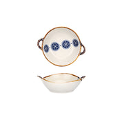 ceramic noodle soup bowl with handle, view 4 - MRSLM