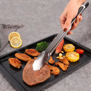 stainless steel BBQ tongs, view 6 - MRSLM