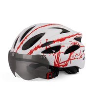 riding helmet with magnetic goggles, view 12 - MRSLM