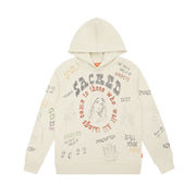 Creative printed casual hoodie, view 3 - MRSLM
