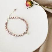 freshwater pearl bead bell bracelet, view 5 - MRSLM