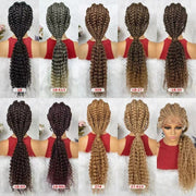lace braided hand-woven wig, view 14 - MRSLM