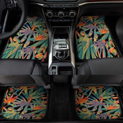 plant print universal car floor mats, view 7 - MRSLM
