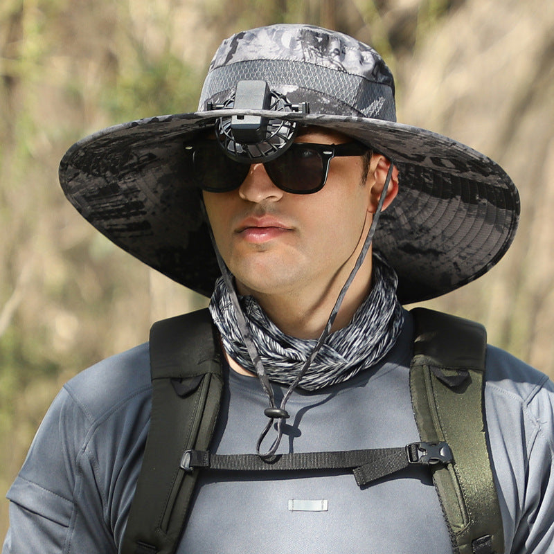 men's outdoor sun hat, view 7 - MRSLM