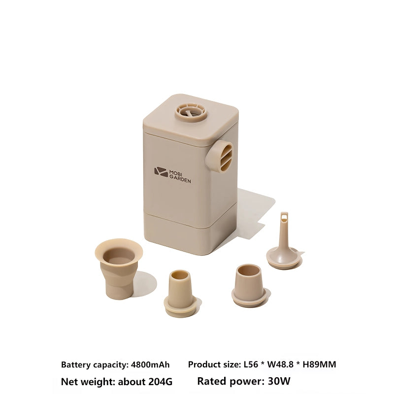 high-power portable air pump, view 2 - MRSLM