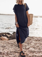 casual loose beach dress, view 4 - MRSLM