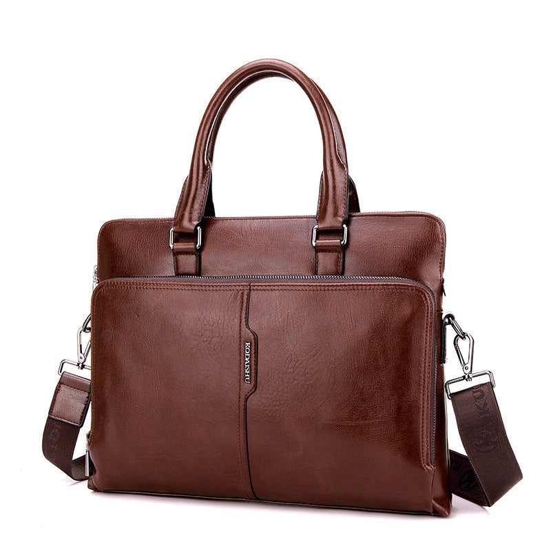 Men's portable messenger bag, view 7 - MRSLM