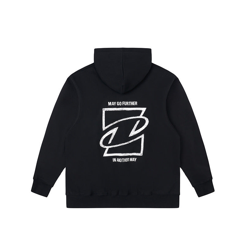 men's brushed cotton retro hoodie, view 4 - MRSLM