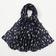 gold glitter scarf, view 8 - MRSLM