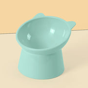 elevated cat and dog bowl with 45-degree tilt, view 3 - MRSLM