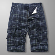plaid workwear shorts, view 4 - MRSLM