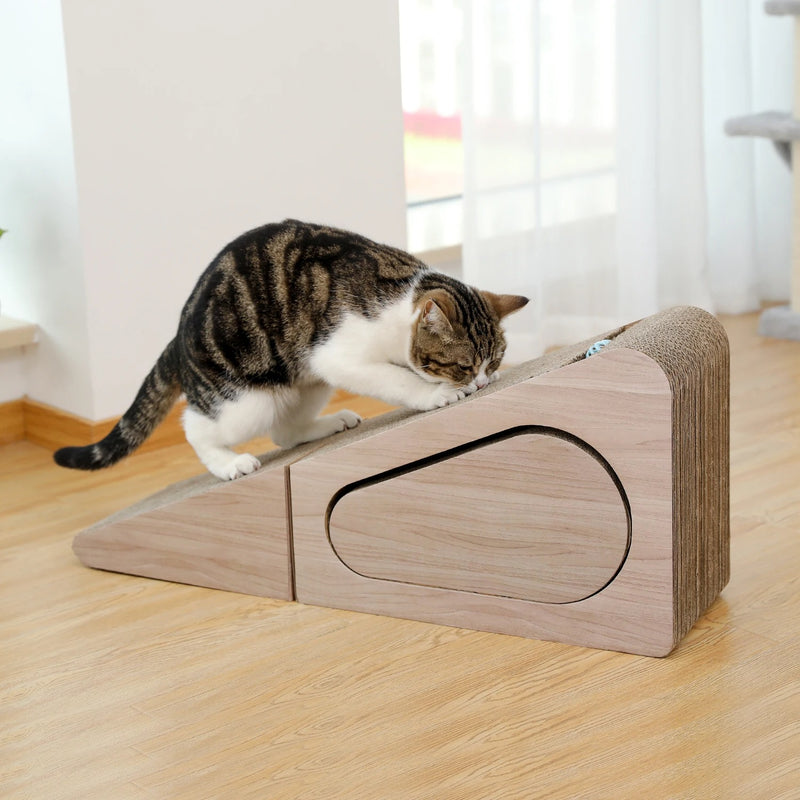 2-in-1 cat scratching post, view 4 - MRSLM