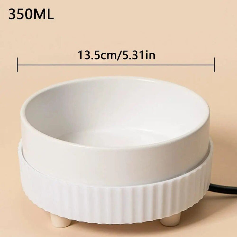 usb heated pet water bowl, view 3 - MRSLM