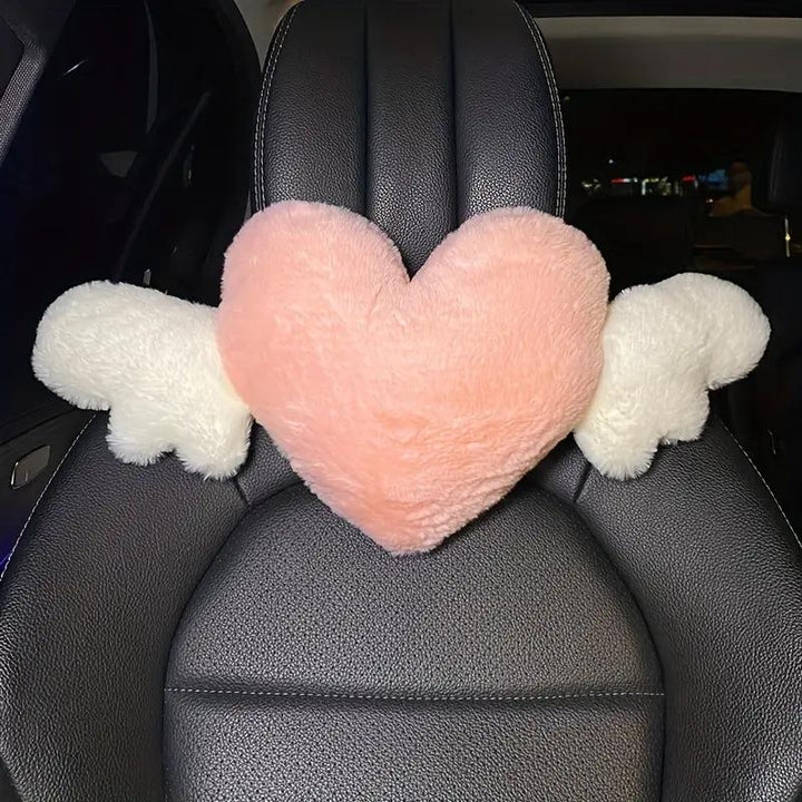 Heart-Shaped Lumbar Support Pillow for Car