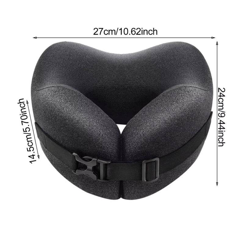 memory foam travel neck pillow, view 7 - MRSLM
