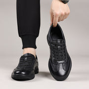 Men's genuine leather casual shoes, view 8 - MRSLM