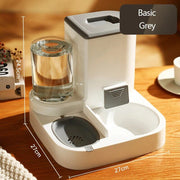 smart cat feeder and water dispenser, view 4 - MRSLM
