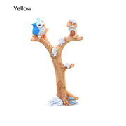 resin tree trunk aquarium ornament, view 3 - MRSLM
