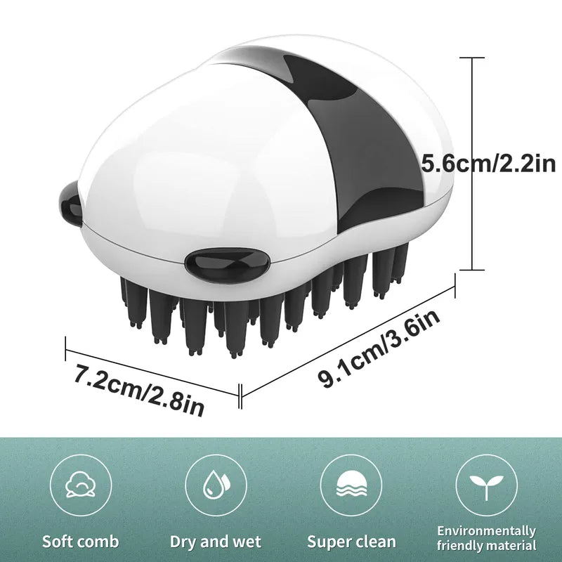 pet spa bathing brush, view 7 - MRSLM