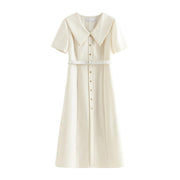mid-calf summer dress, view 6 - MRSLM