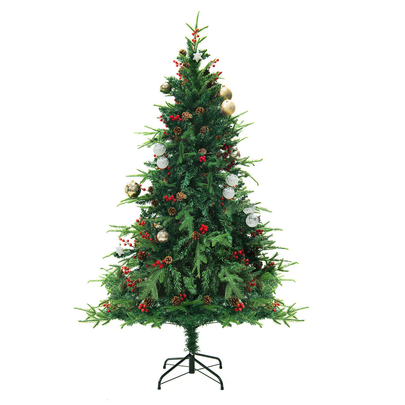 pvc snowfall christmas tree, view 4 - MRSLM