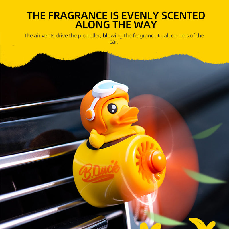 rotating propeller car air freshener, view 4 - MRSLM