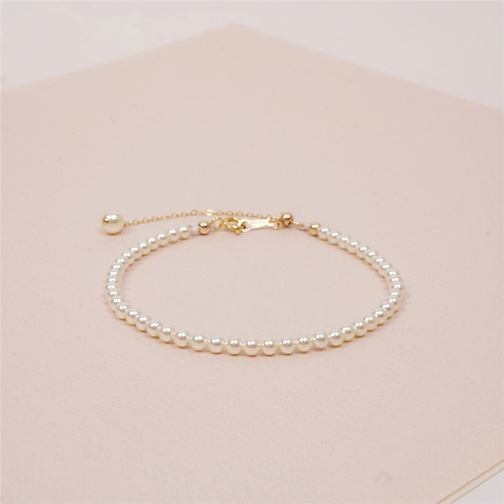 3mm Mini Pearl Slim Bracelet