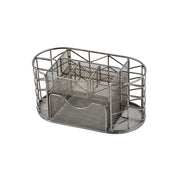 metal mesh desktop organizer, view 5 - MRSLM