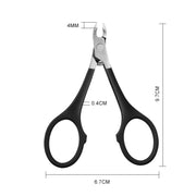 professional cuticle nipper manicure tool, view 2 - MRSLM