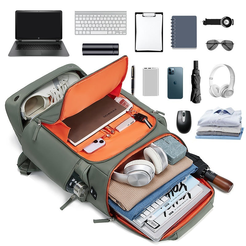 outdoor travel backpack, view 8 - MRSLM