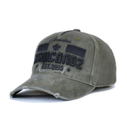 casual embroidered washed cotton hat, view 14 - MRSLM