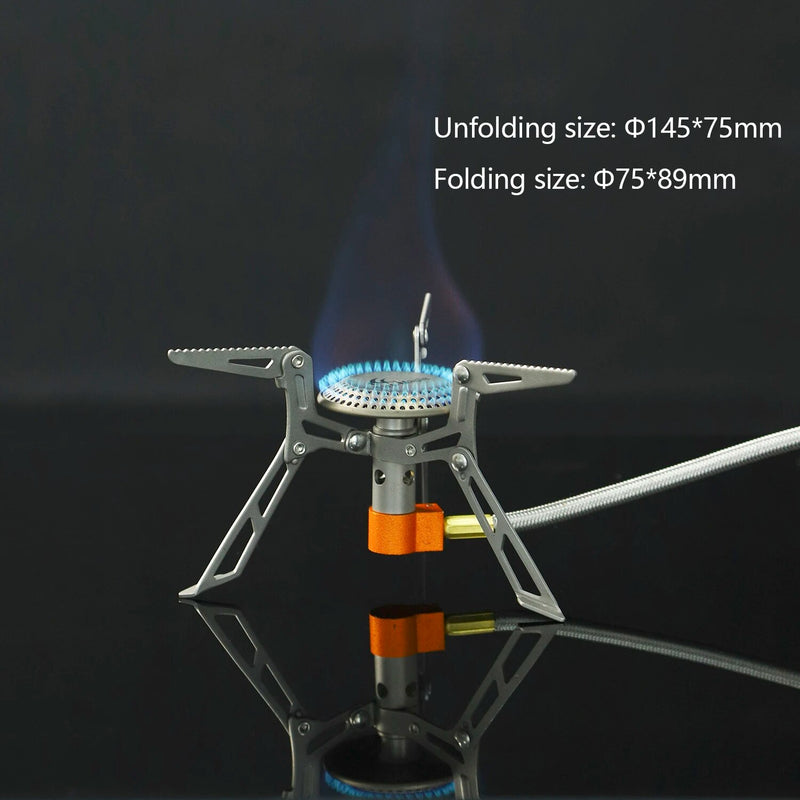 ultralight titanium gas stove, view 5 - MRSLM