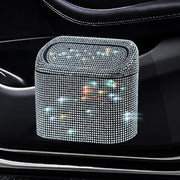 rhinestone car trash bin, view 8 - MRSLM
