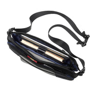 Men's leather crossbody satchel bag, view 8 - MRSLM