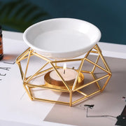 modern hollow out aroma oil burner, view 2 - MRSLM