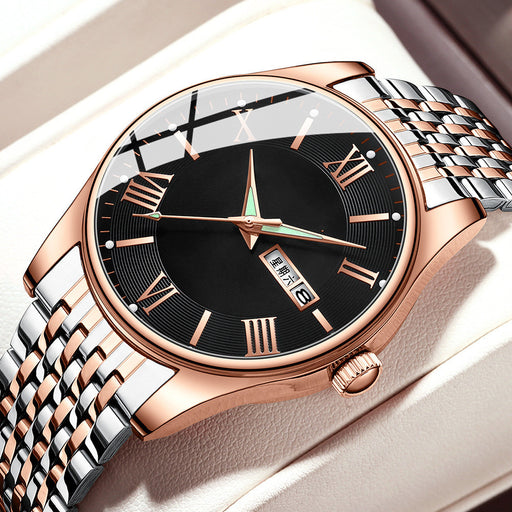 steel belt quartz watch - MRSLM
