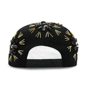 men's crystal peaked cap, view 3 - MRSLM