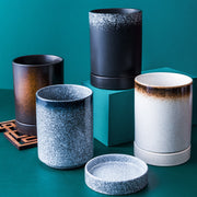 Japanese-style ceramic chopstick holder, view 2 - MRSLM