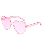 heart-shaped polarized sunglasses for girls - MRSLM