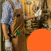 Canvas work apron for kitchen, garden and workshop - MRSLM