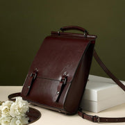 leather backpack - MRSLM