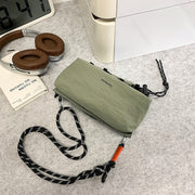 nylon crossbody phone bag, view 8 - MRSLM